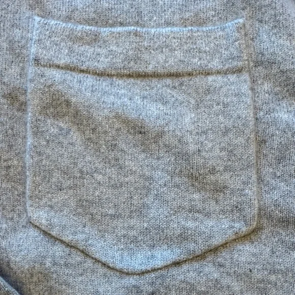 NakedCashmere Light Gray cashmere Shirt Cardigan - Picture 3 of 7